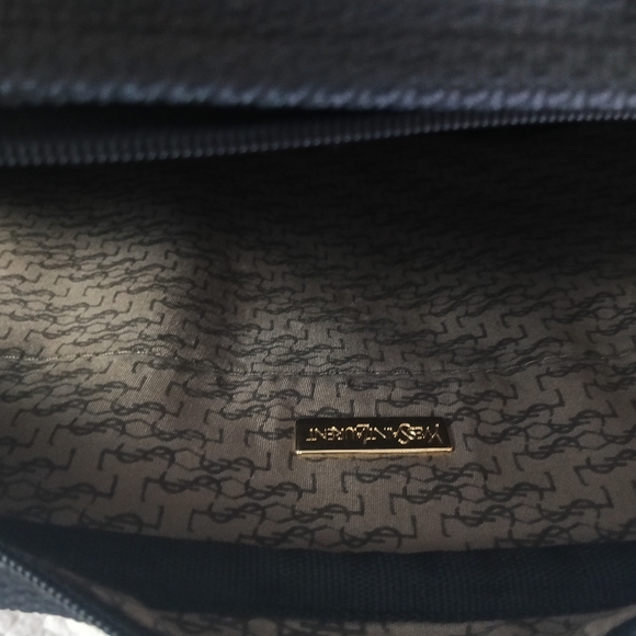 Yves Saint Laurent Black and Brown Briefcase - Picture 4 of 6